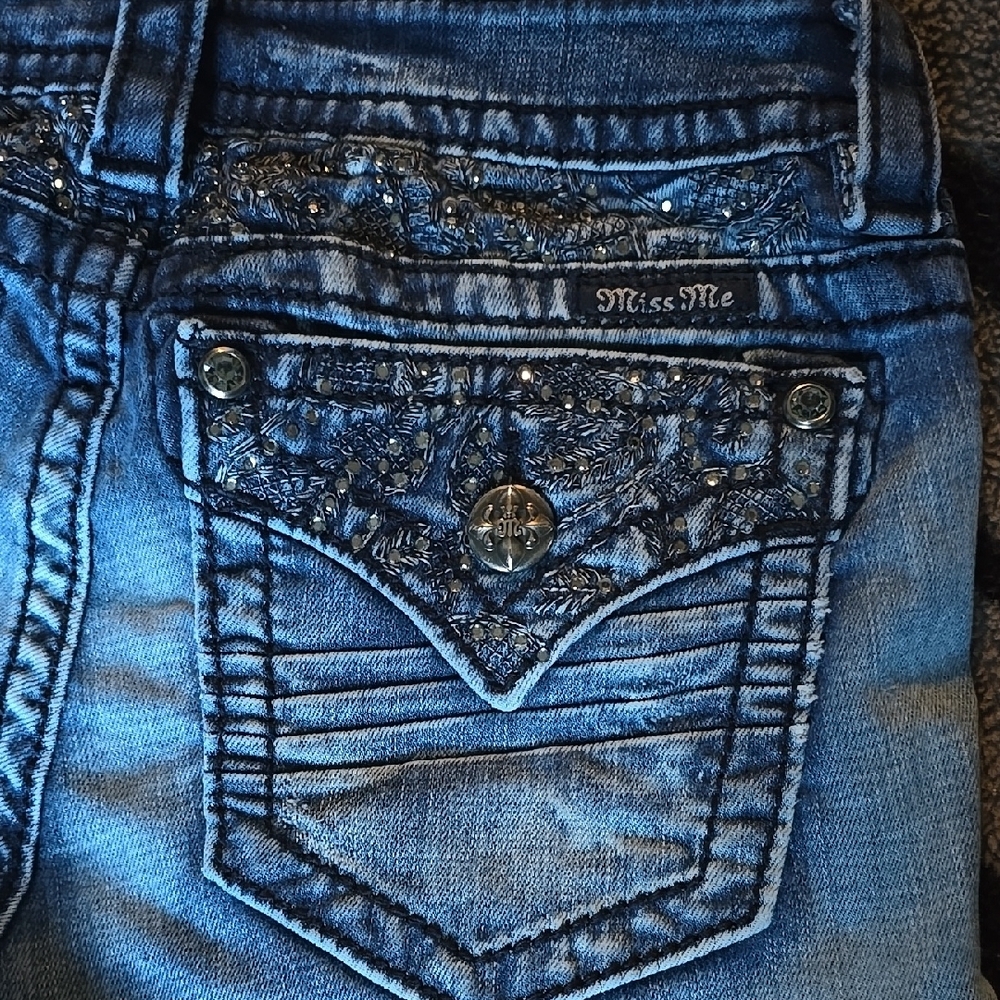 Miss Me Blue Denim Jeans